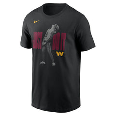 Jayden Daniels Washington Commanders Just Do It T-Shirt - Black | Nike online