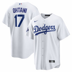 Shohei Ohtani Los Angeles Dodgers 2025 World Series Champions Home Replica Jersey - White | Nike