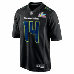 Sam Darnold Seattle Seahawks Super Bowl LX Patch Carbon Fashion Game Jersey - Black | Nike on sale