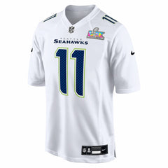 Jaxon Smith-Njigba Seattle Seahawks Super Bowl LX Patch Tundra Fashion Game Jersey - White | Nike discount
