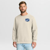 Los Angeles Dodgers 9x Champs Crewneck Sweatshirt - Tan