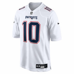 Drake Maye New England Patriots Game Jersey - Tundra White | Nike discount