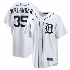 Justin Verlander Detroit Tigers Home Replica Jersey - White | Nike