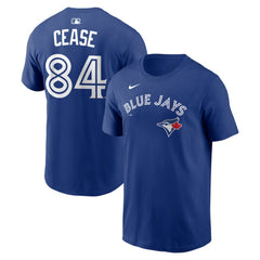 Dylan Cease Toronto Blue Jays Home Name & Number T-Shirt - Royal | Nike