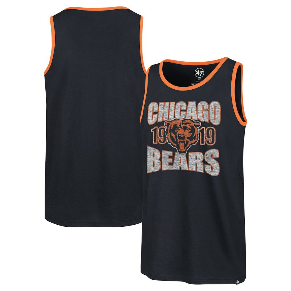 Chicago Bears '47 Upload Franklin Tank Top - Navy discount