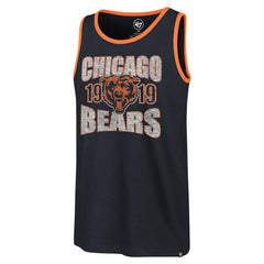 Chicago Bears '47 Upload Franklin Tank Top - Navy discount
