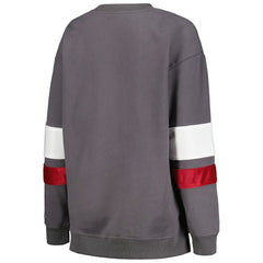 Arizona Cardinals The Wild Collective Women's Fleece Pullover Sweatshirt - Charcoal outlet