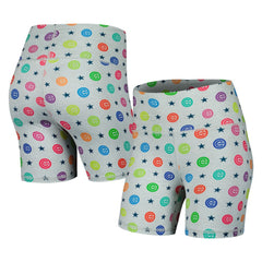 Chicago Cubs Terez Women's TLC Rainbow Shorts - Gray