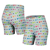 MLB Merchandise Terez Women's TLC Rainbow Shorts - Gray