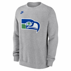 Seattle Seahawks Vintage Osprey Head Club Sweatshirt - Heather Gray | Nike sale