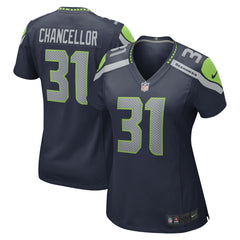 Kam Chancellor Seattle Seahawks Women's Retired Player Game Jersey - College Navy | Nike cheap