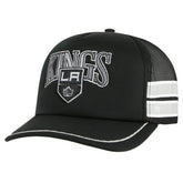 Los Angeles Kings '47 Sideband Stripes Trucker Snapback Hat Black