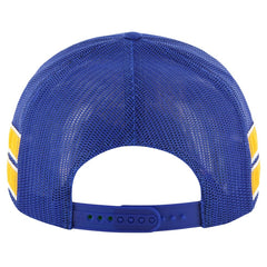 St. Louis Blues '47 Sideband Stripes Trucker Snapback Hat Blue