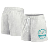 Miami Dolphins Women's Vintage Badge Shorts - Oatmeal for sale