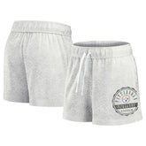 Pittsburgh Steelers Women's Vintage Badge Shorts - Oatmeal for sale