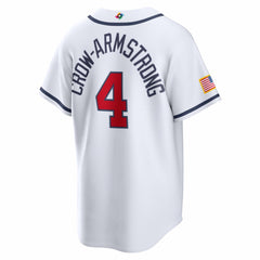 Pete Crow-Armstrong USA Baseball 2026 World Baseball Classic Home Stadium Jersey - White | Nike