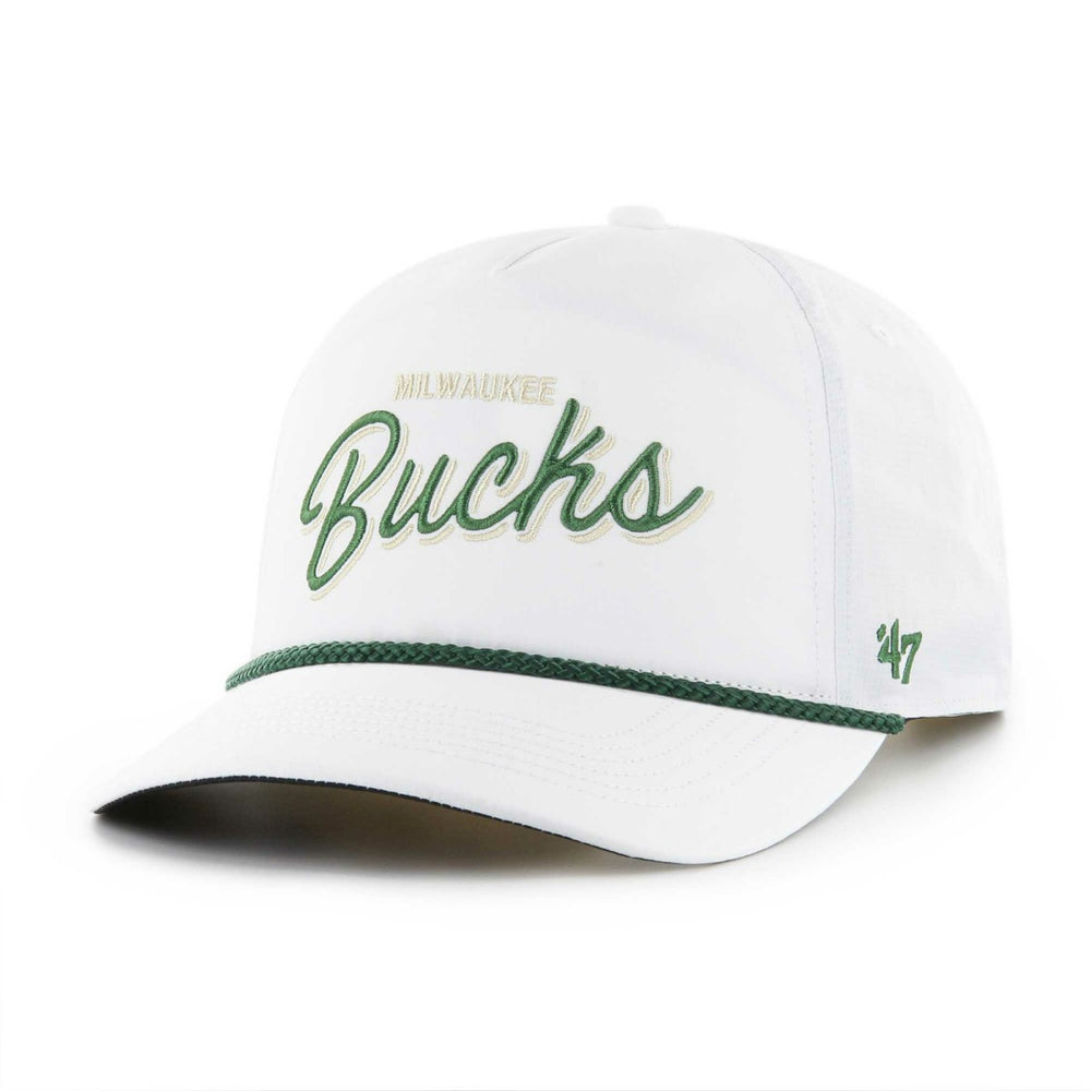 Milwaukee Bucks '47 Fairway Hitch brrr Adjustable Hat - White | 47 brand sale