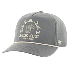 Miami Heat '47 Canyon Ranchero Hitch Adjustable Hat - Charcoal | 47 brand shop