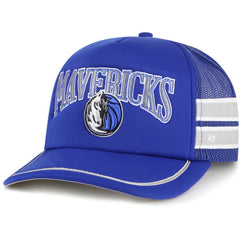 Dallas Mavericks '47 Sidebrand Stripes Trucker Adjustable Hat sale - Blue | 47 brand shop