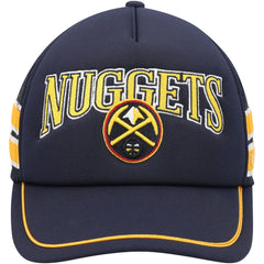 Denver Nuggets '47 Sidebrand Stripes Trucker Adjustable Hat sale - Navy | 47 brand cheap