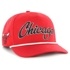 Chicago Bulls '47 Overhand Logo Hitch Adjustable Hat - Red | 47 brand for sale