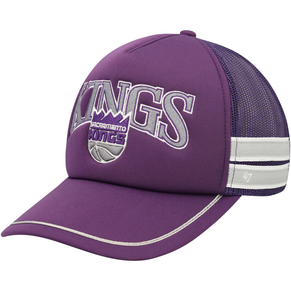 Sacramento Kings '47 Sidebrand Stripes Trucker Adjustable Hat - Purple | 47 brand cheap