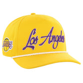 Los Angeles Lakers '47 Overhand Logo Hitch Adjustable Hat - Gold | 47 brand discount