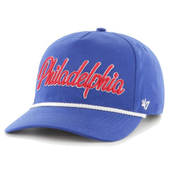 Philadelphia 76ers '47 Overhand Logo Hitch Adjustable Hat sale - Royal | 47 brand for sale