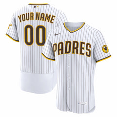 San Diego Padres Home Authentic Custom Jersey - White | Nike