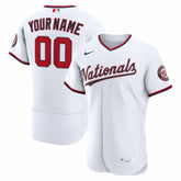 Washington Nationals Home Authentic Custom Jersey - White | Nike