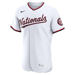 Washington Nationals Home Authentic Custom Jersey - White | Nike