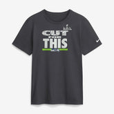 Seattle Seahawks Super Bowl LX Champions Pickoff Move Parade T-Shirt - Anthracite | Nike sale