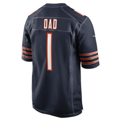 Number 1 Dad Chicago Bears Game Jersey - Navy | Nike outlet