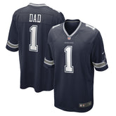 Number 1 Dad Dallas Cowboys Game Jersey - Navy | Nike sale
