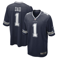Number 1 Dad Dallas Cowboys Game Jersey - Navy | Nike sale