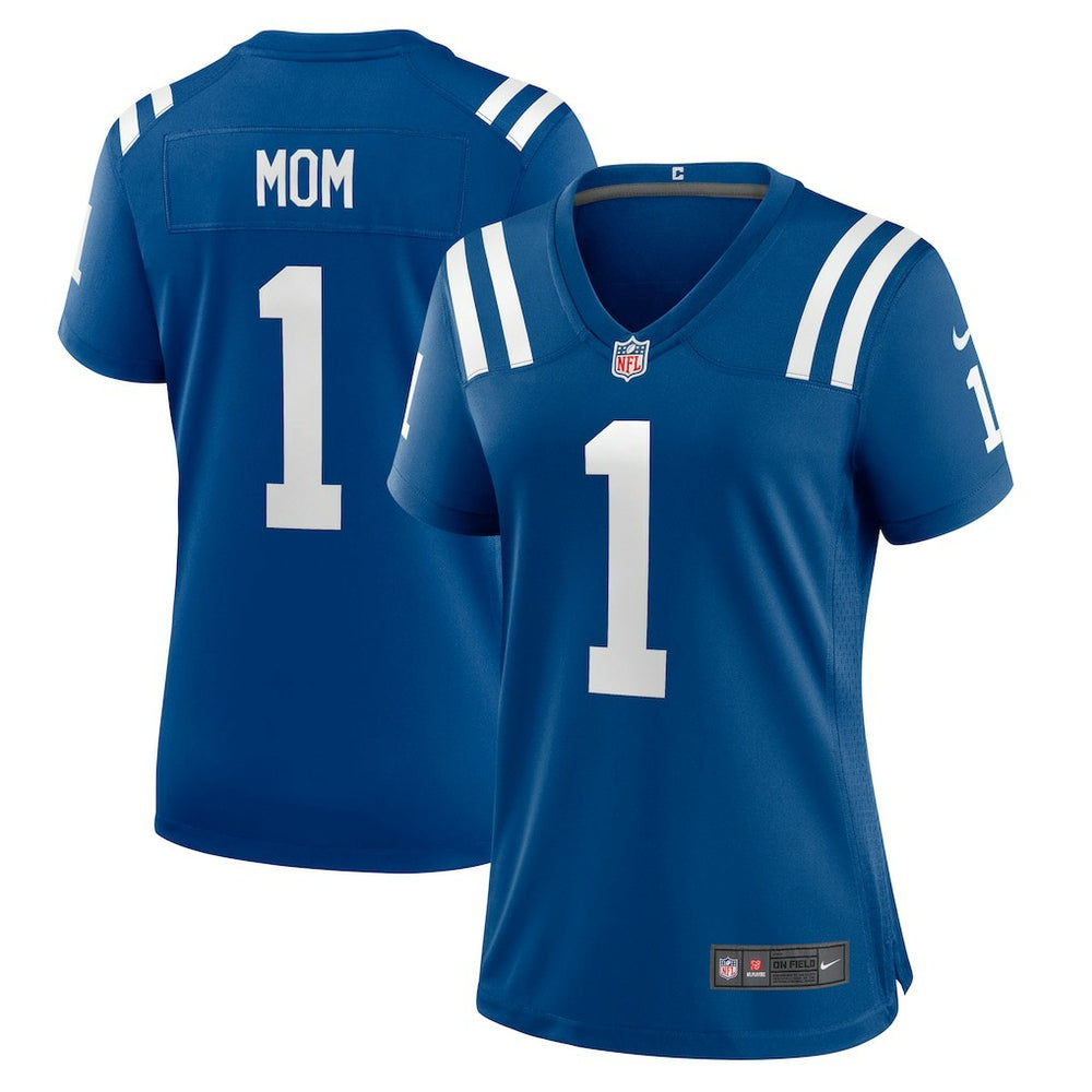 Number 1 Mom Indianapolis Colts Women's Game Jersey - Royal | Nike cheap
