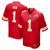 Number 1 Dad Kansas City Chiefs Game Jersey - Red | Nike cheap