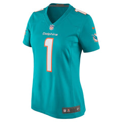 Number 1 Mom Miami Dolphins Women's Game Jersey - Aqua | Nike outlet