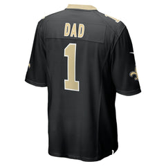 Number 1 Dad New Orleans Saints Game Jersey - Black | Nike on sale