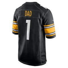 Number 1 Dad Pittsburgh Steelers Game Jersey - Black | Nike on sale