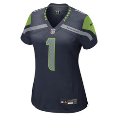 Number 1 Mom Seattle Seahawks Women's Game Jersey - College Navy | Nike on sale