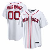 Boston Red Sox Home Replica Custom Jersey - White | Nike