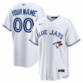 Toronto Blue Jays Home Replica Custom Jersey - White | Nike