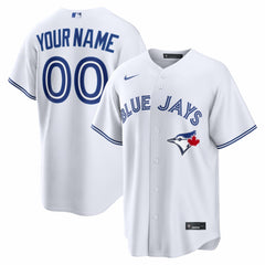 Toronto Blue Jays Home Replica Custom Jersey - White | Nike