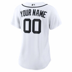 Detroit Tigers Women's Home Replica Custom Jersey - White | Nike
