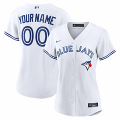 Toronto Blue Jays Women's Home Replica Custom Jersey - White | Nike