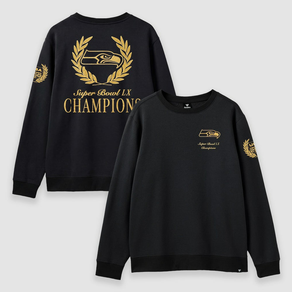 Seattle Seahawks Super Bowl LX Champions USA 250 NFL Gold Standard Fleece Sweatshirt - Black online