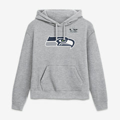 Jaxon Smith-Njigba Seattle Seahawks Women's Super Bowl LX Champions Patch Name & Number Hoodie - Heather Gray | Nike sale