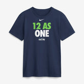 Seattle Seahawks 12 As One T-Shirt - Navy | Nike outlet