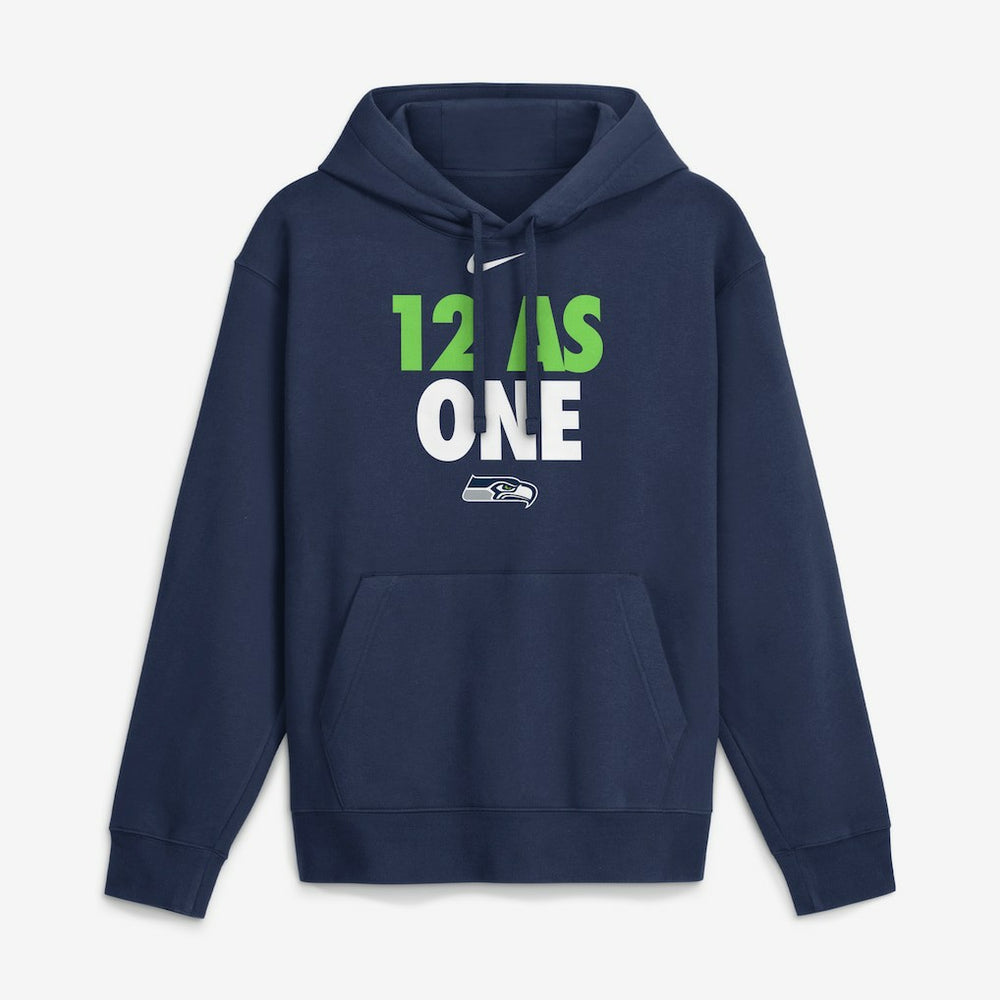 Seattle Seahawks 12 As One Hoodie - Navy | Nike for sale